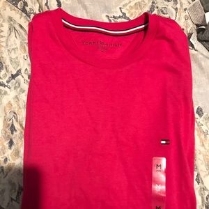 Pink Tommy Hilfiger short sleeve Tee